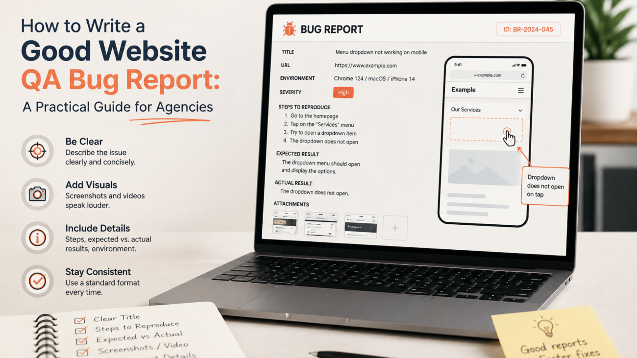How to Write a Good Bug Report: A Guide for Agencies