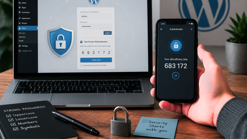 WordPress Two Factor Authentication for Better Website Security 